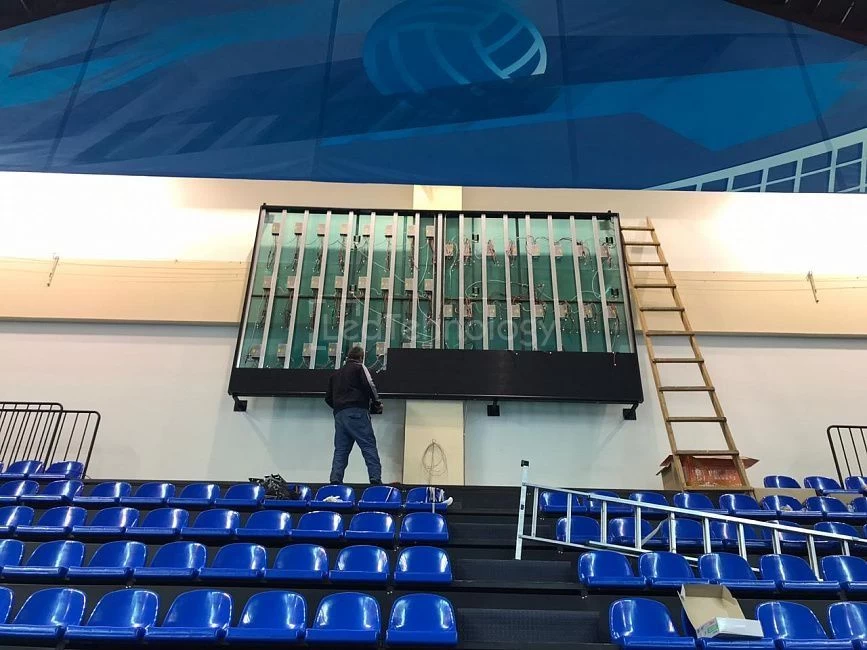 Спортивный Led-экран для волейбольного клуба г. Сургут