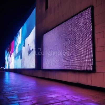 Вертикальный светодиодный видеоэкран для торгово-развлекательного центра