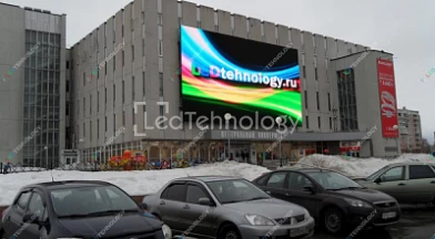 Видео самого большого экрана в России г. Северодвинск