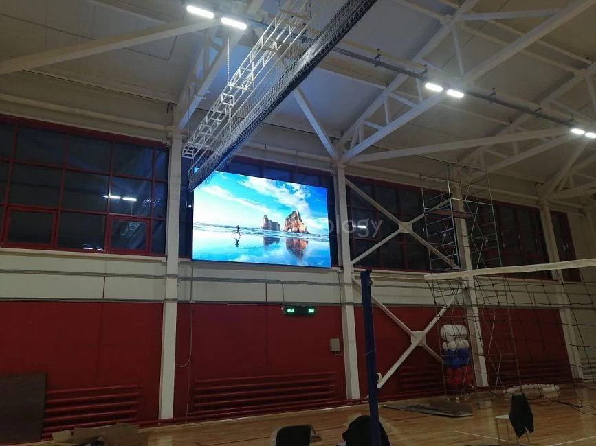 Спортивный светодиодный экран г. Юрково