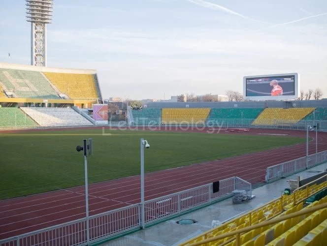 Светодиодный экран на стадионе «Кубань»