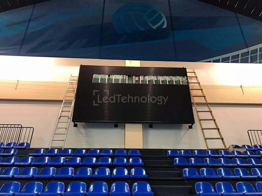 Внутренний светодиодный экран для спорта г. Сургут